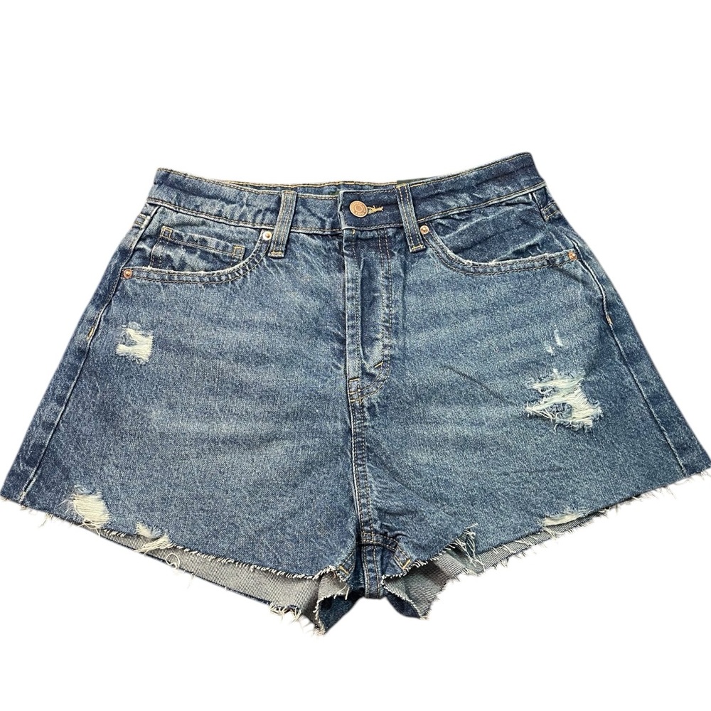 Wild Fable High‎ Rise cutoff easyrigid Shorts Sz 6